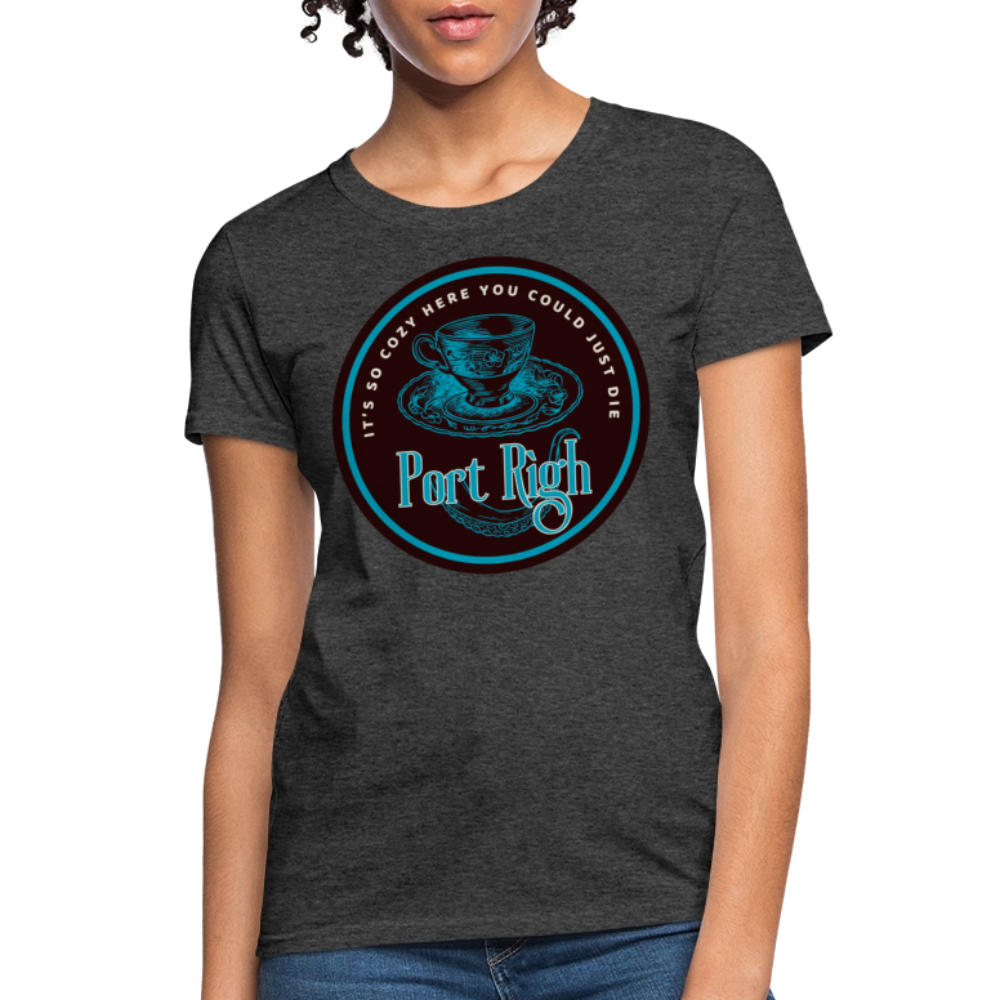 Port Righ Women's T-Shirt - heather black