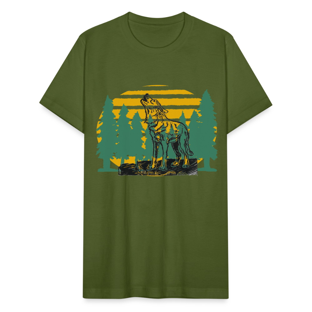 Wolf in the Trees - olive