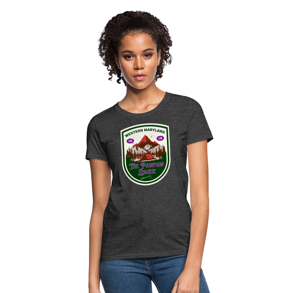 The Pawpaw League Women's T-Shirt - heather black