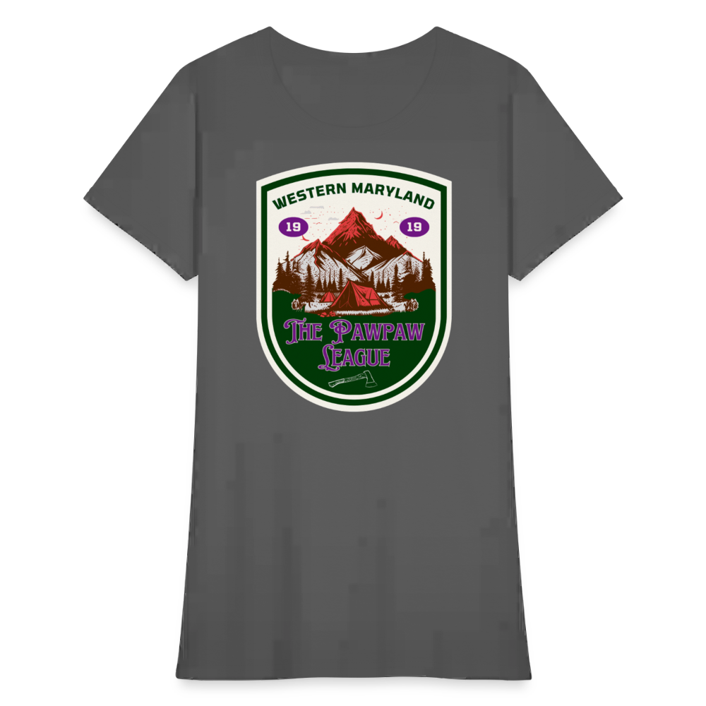 The Pawpaw League Women's T-Shirt - charcoal