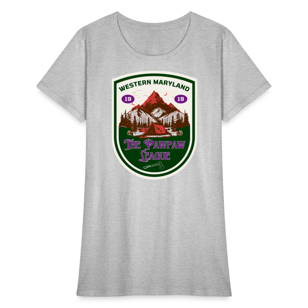 The Pawpaw League Women's T-Shirt - heather gray