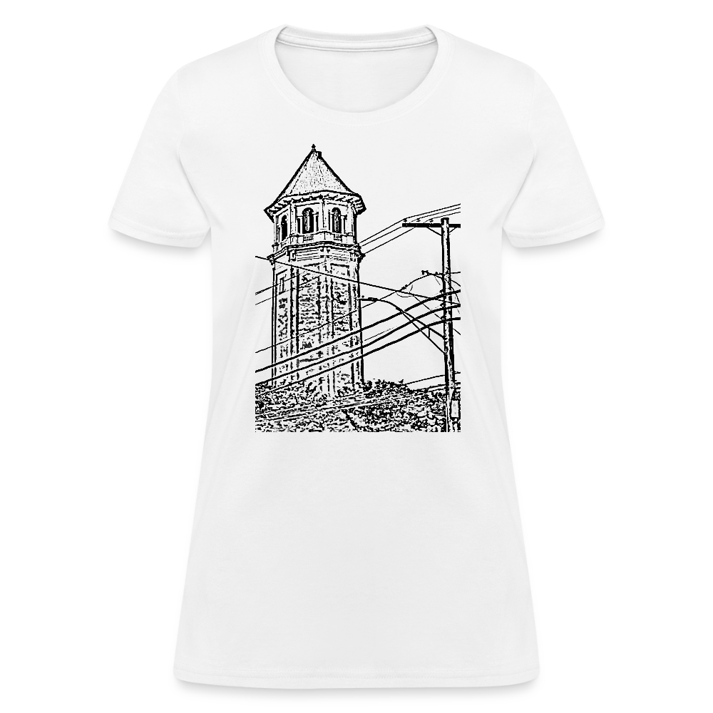 Roland Water Tower Femme cut T-Shirt - white