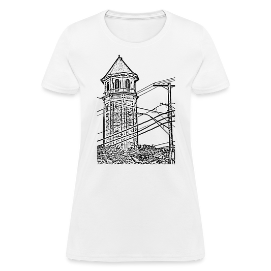 Roland Water Tower Femme cut T-Shirt - white