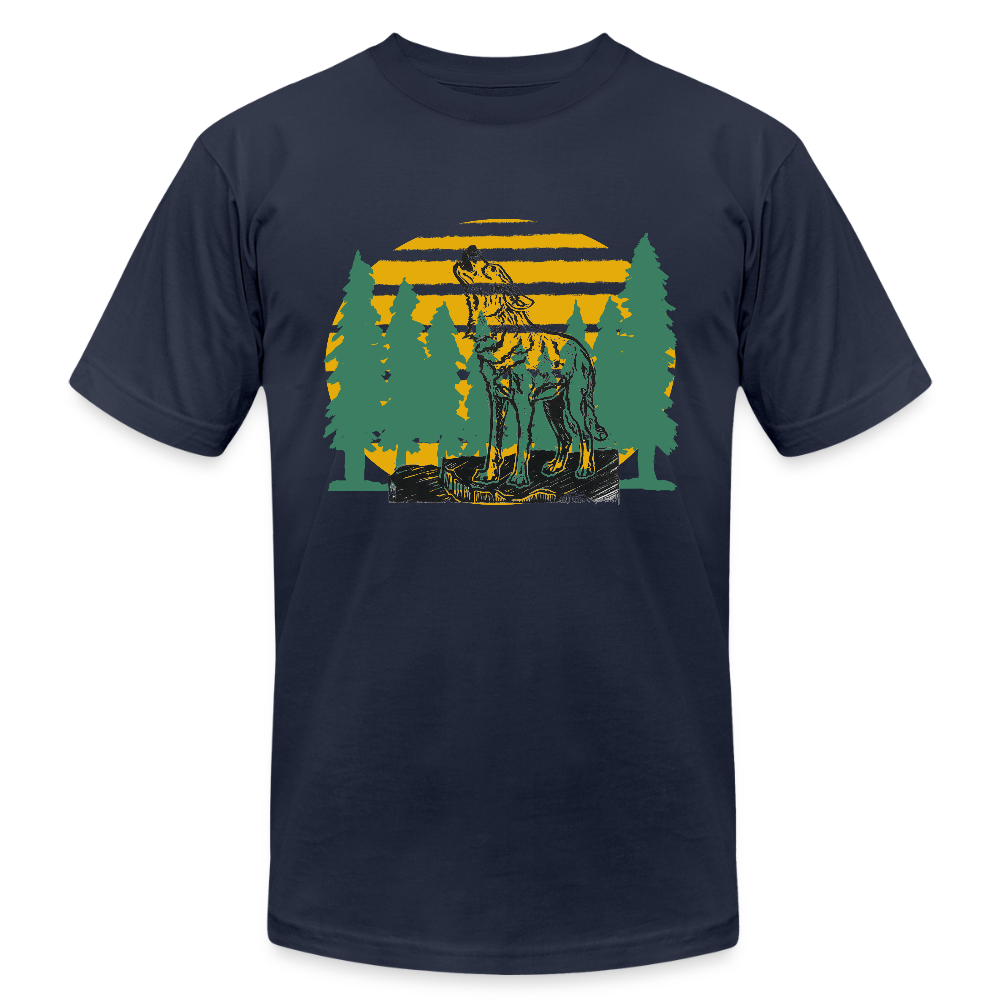 Wolf in the Trees - navy