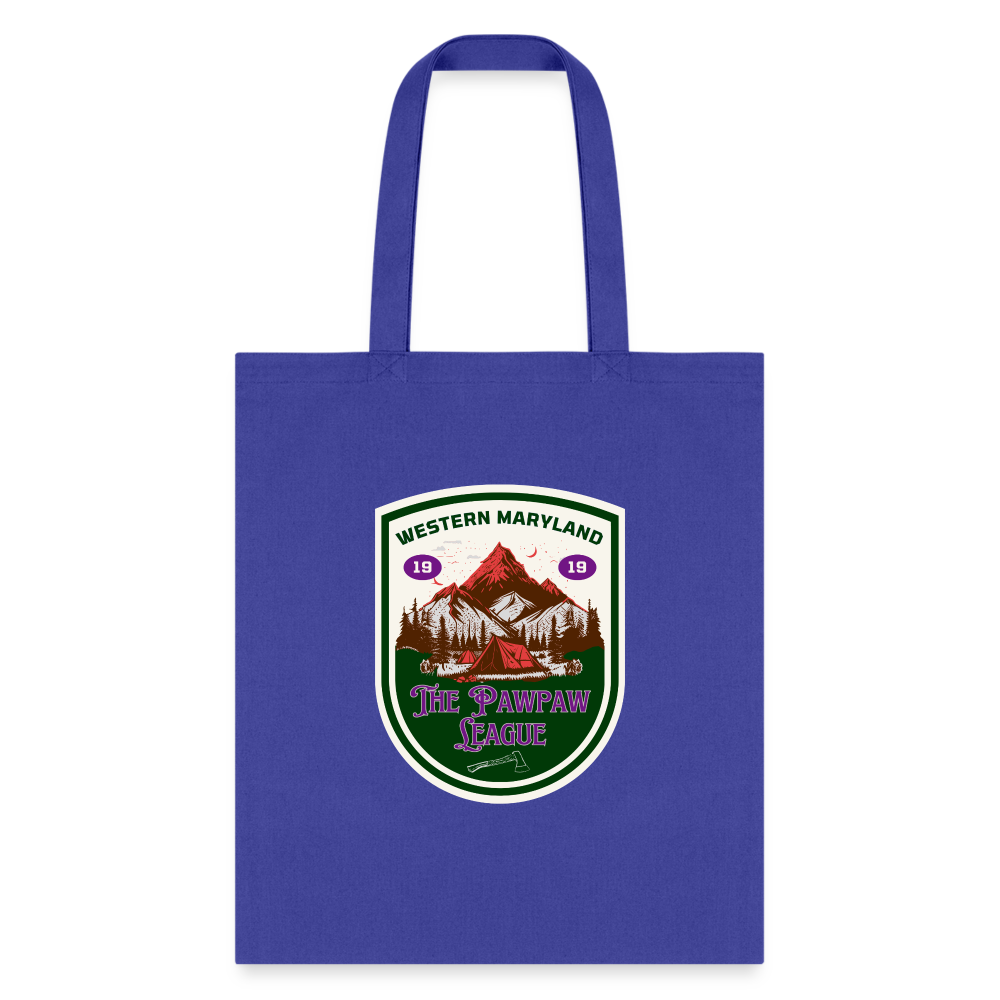 The Pawpaw League Tote Bag - royal blue