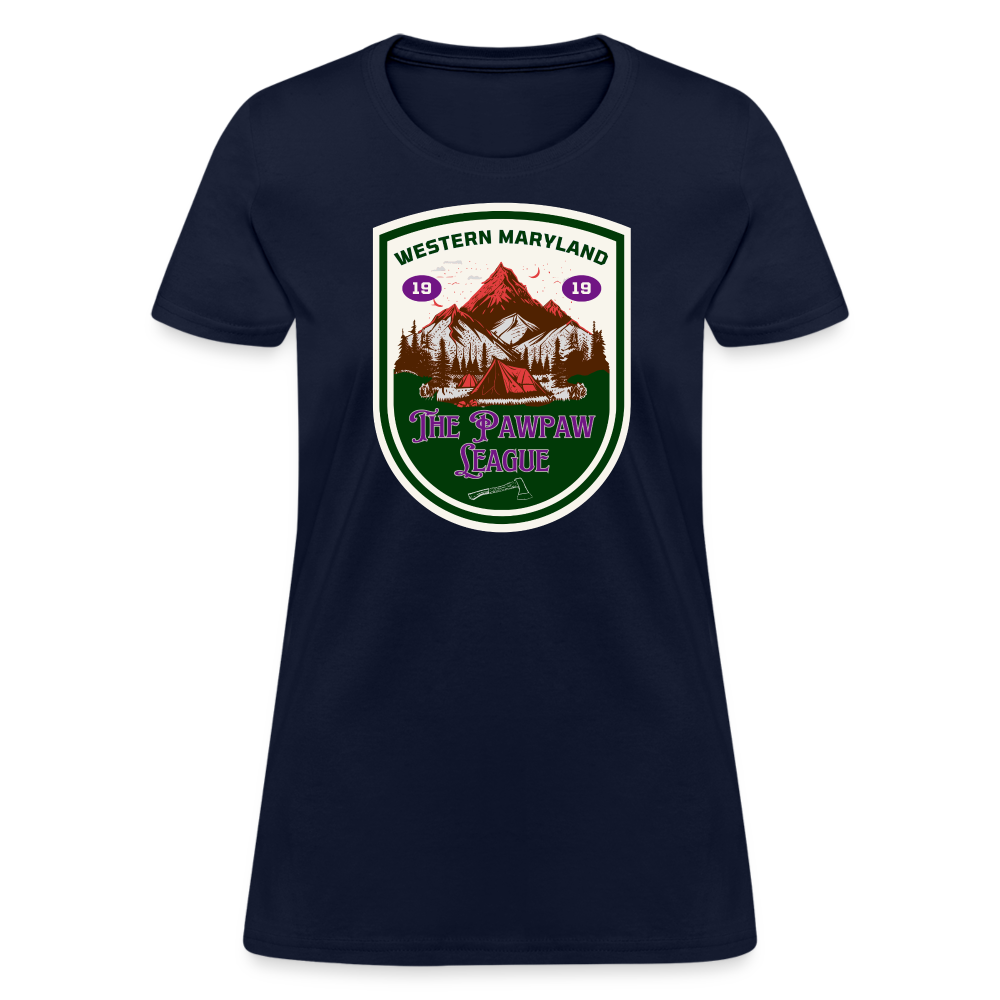 The Pawpaw League Women's T-Shirt - navy