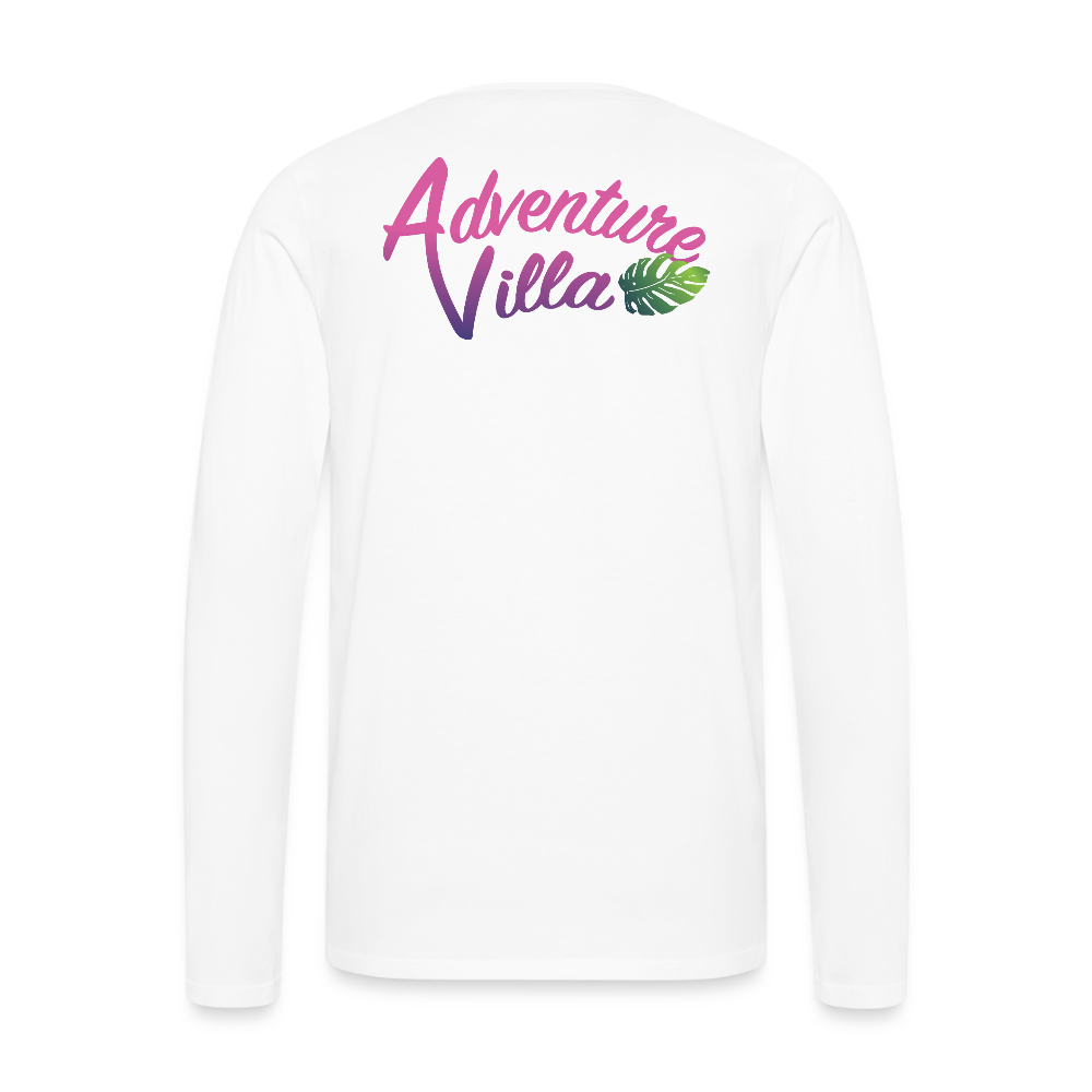 Adventure Villa Classic Long Sleeve T-Shirt - white