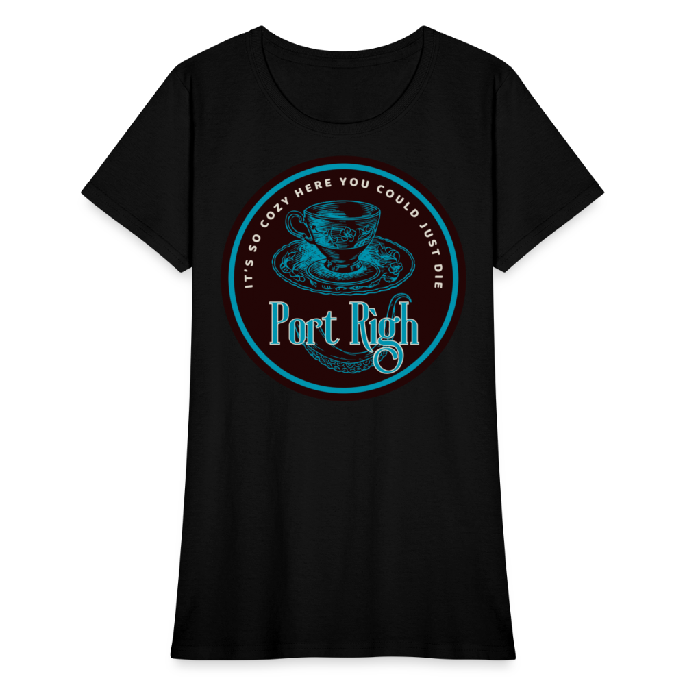 Port Righ Women's T-Shirt - black