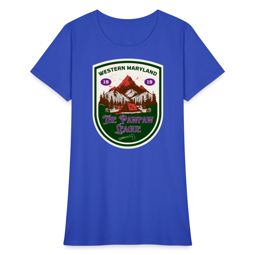 The Pawpaw League Women's T-Shirt - royal blue
