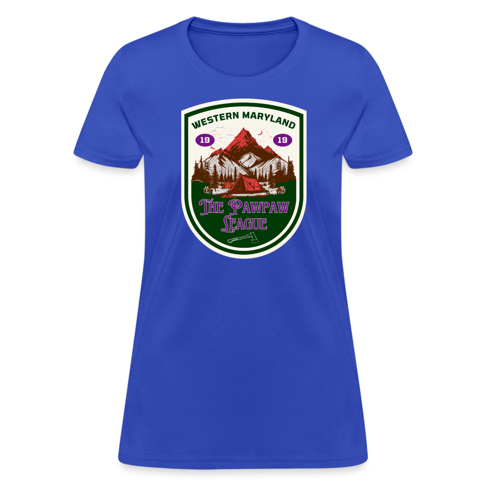 The Pawpaw League Women's T-Shirt - royal blue