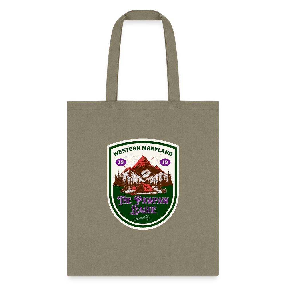 The Pawpaw League Tote Bag - khaki