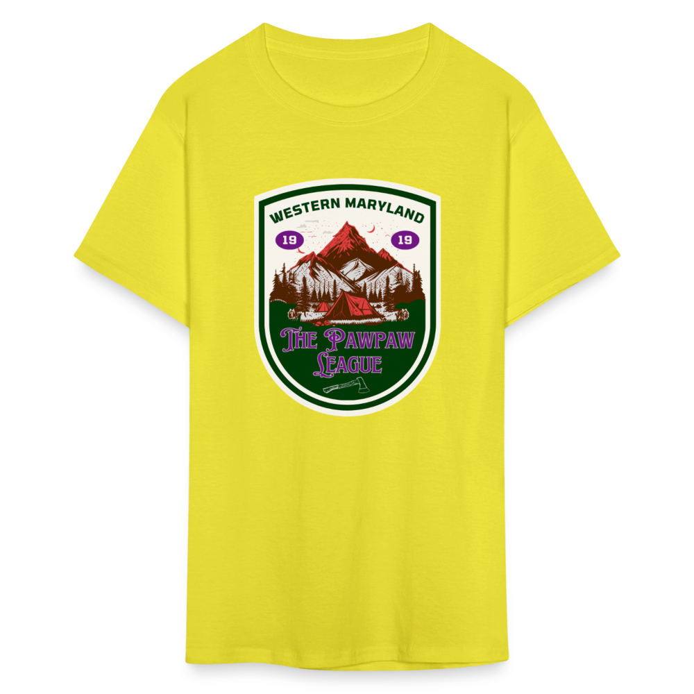 Port Righ logo T-Shirt - yellow