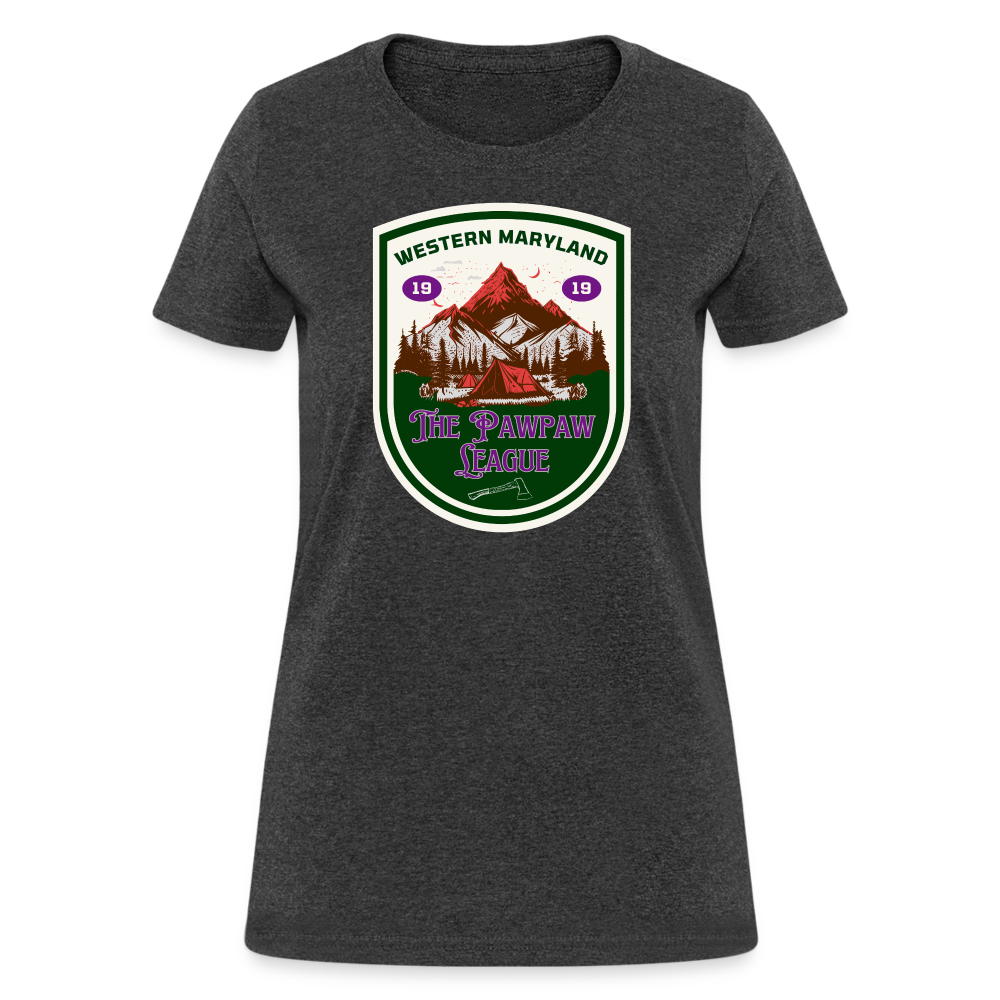 The Pawpaw League Women's T-Shirt - heather black