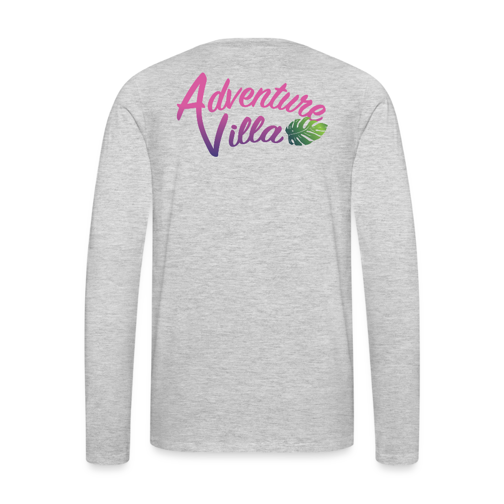 Adventure Villa Classic Long Sleeve T-Shirt - heather gray