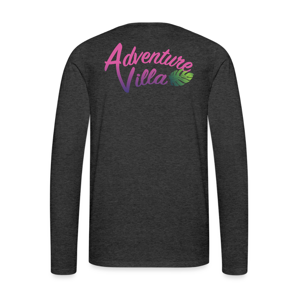 Adventure Villa Classic Long Sleeve T-Shirt - charcoal grey