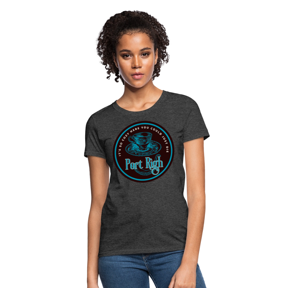 Port Righ Women's T-Shirt - heather black