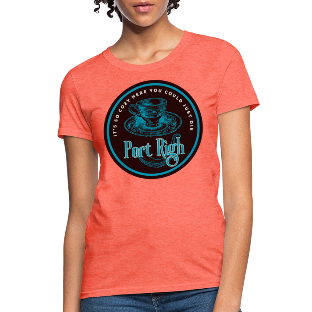 Port Righ Women's T-Shirt - heather coral