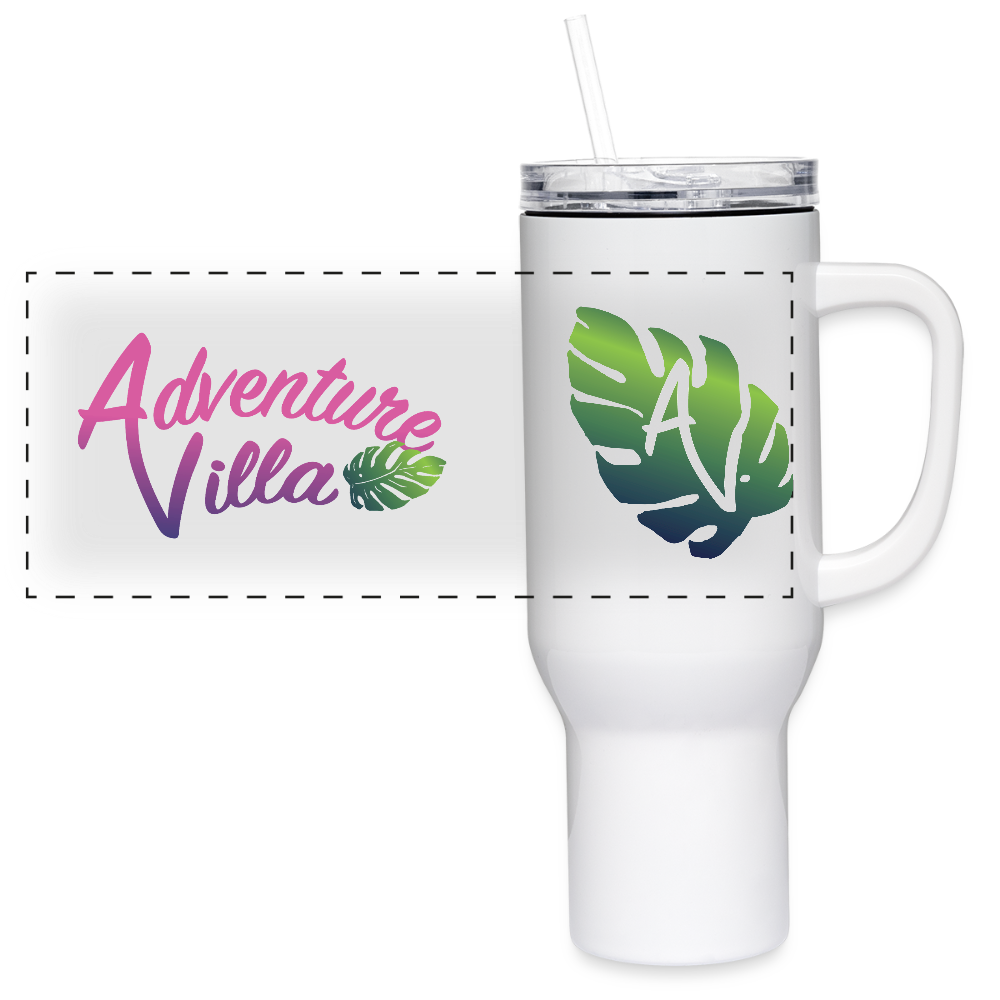 Adventure Villa Classic 40oz Tumbler - white