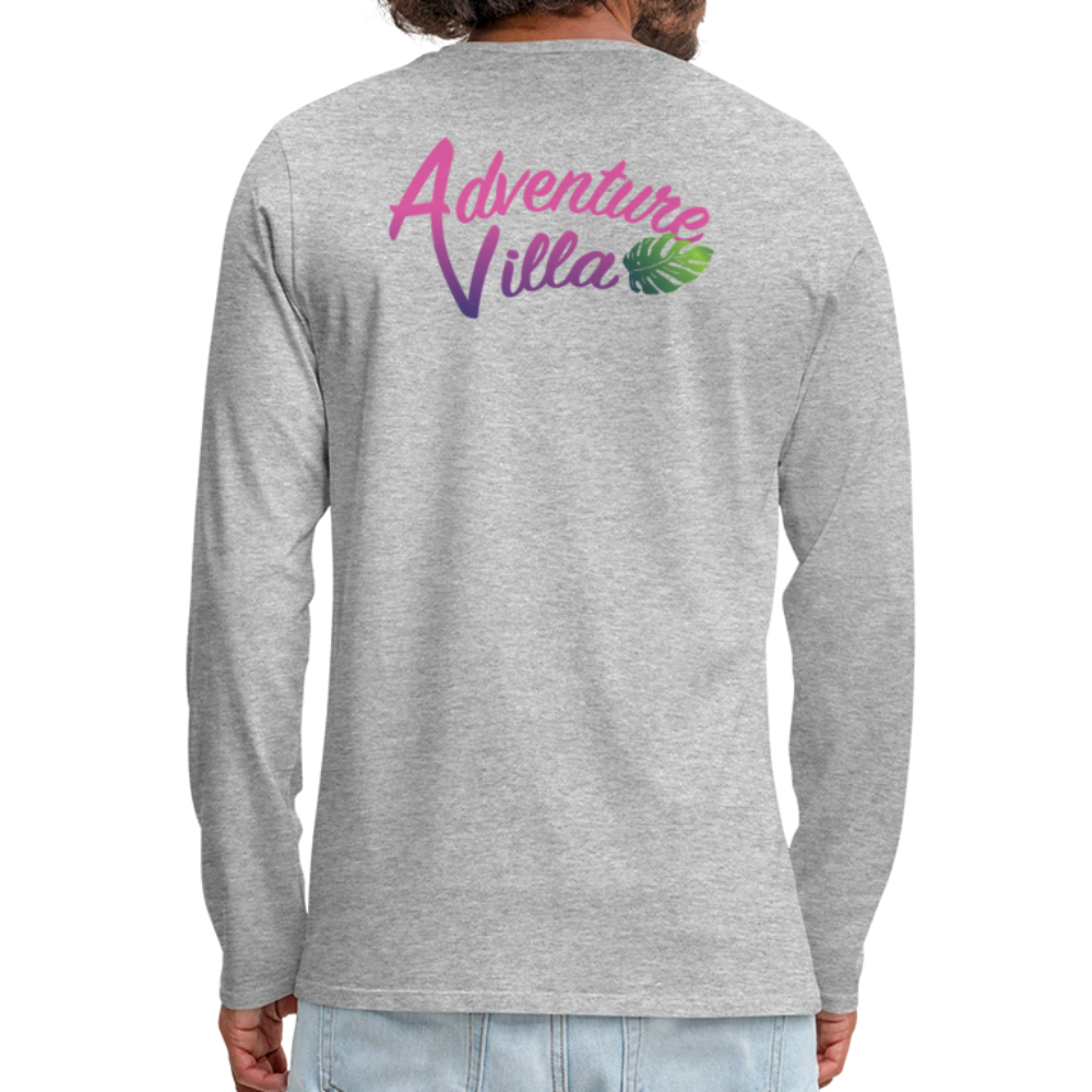 Adventure Villa Classic Long Sleeve T-Shirt - heather gray
