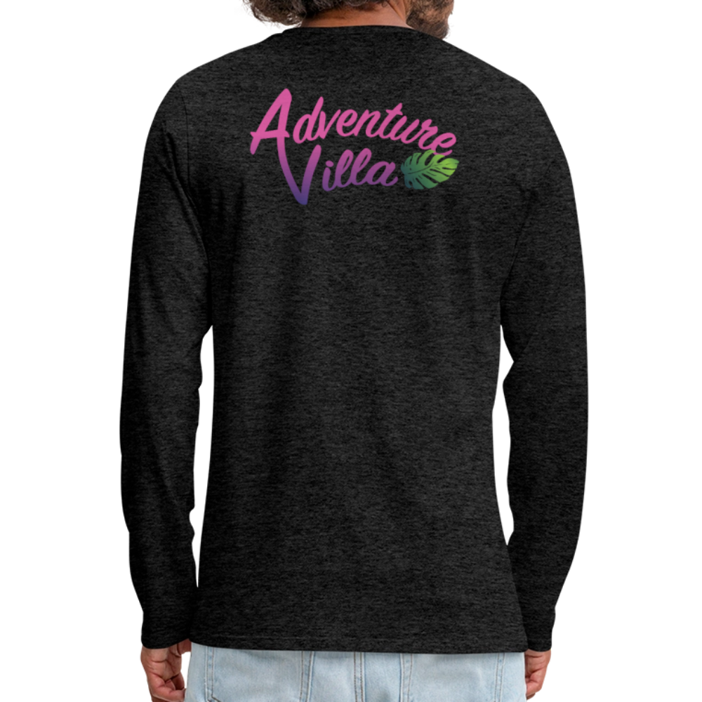Adventure Villa Classic Long Sleeve T-Shirt - charcoal grey