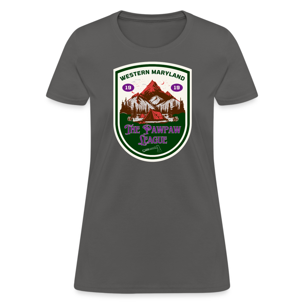 The Pawpaw League Women's T-Shirt - charcoal