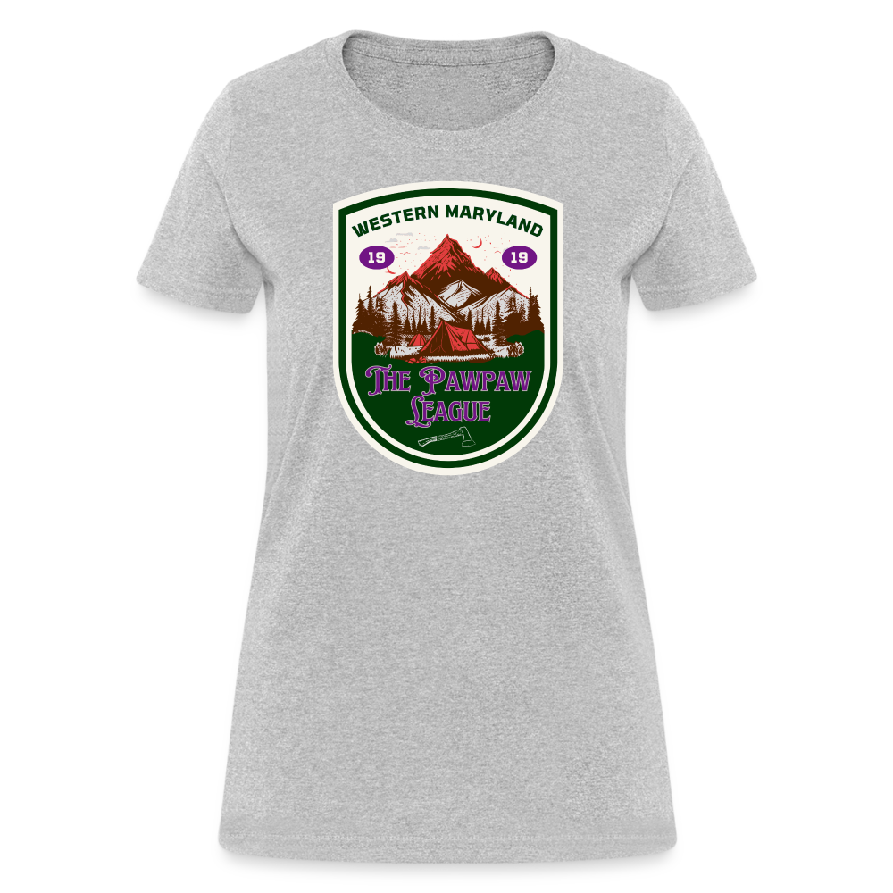 The Pawpaw League Women's T-Shirt - heather gray