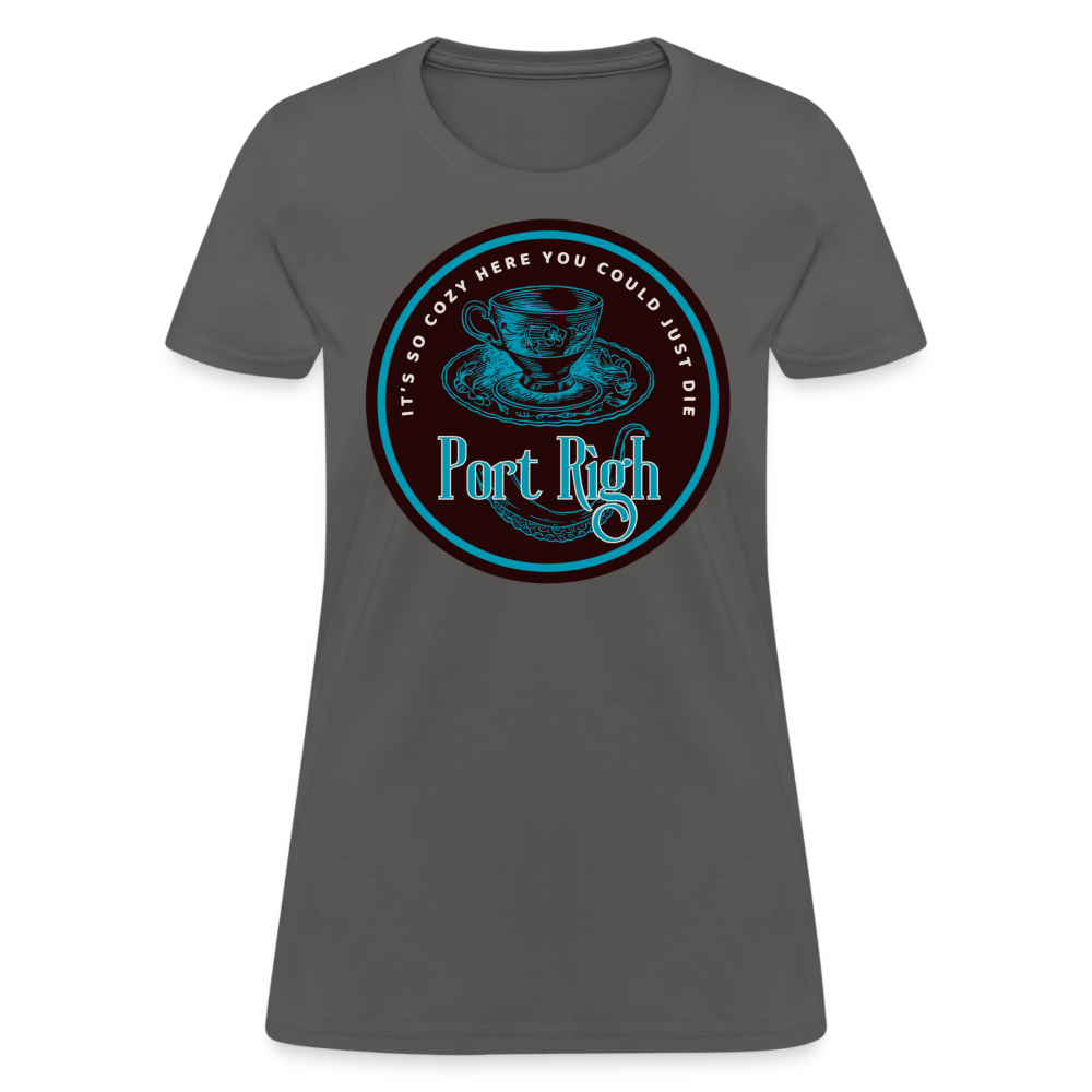 Port Righ Women's T-Shirt - charcoal