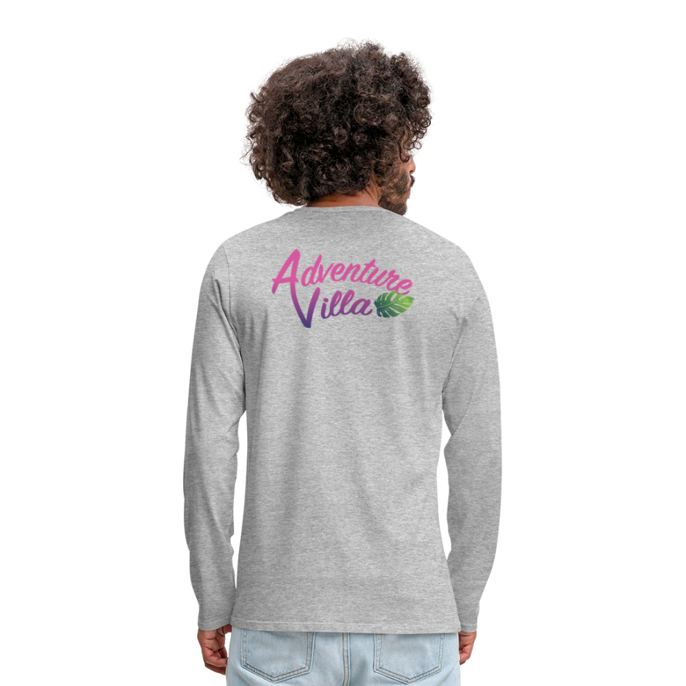 Adventure Villa Classic Long Sleeve T-Shirt - heather gray
