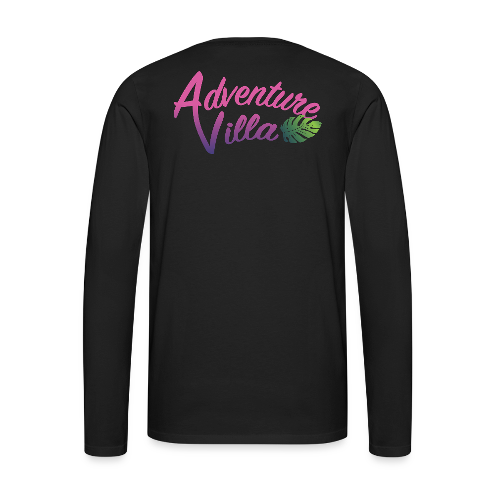 Adventure Villa Classic Long Sleeve T-Shirt - black