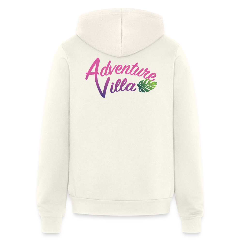 Adventure Villa Classic Zip Hoodie - vintage white