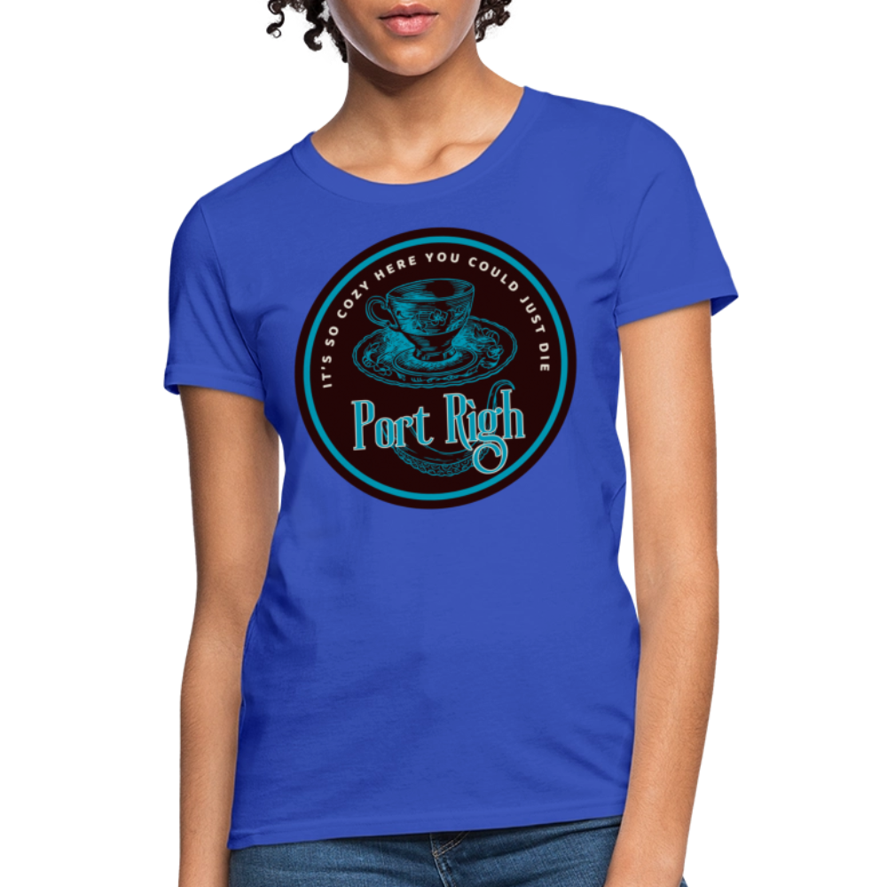 Port Righ Women's T-Shirt - royal blue