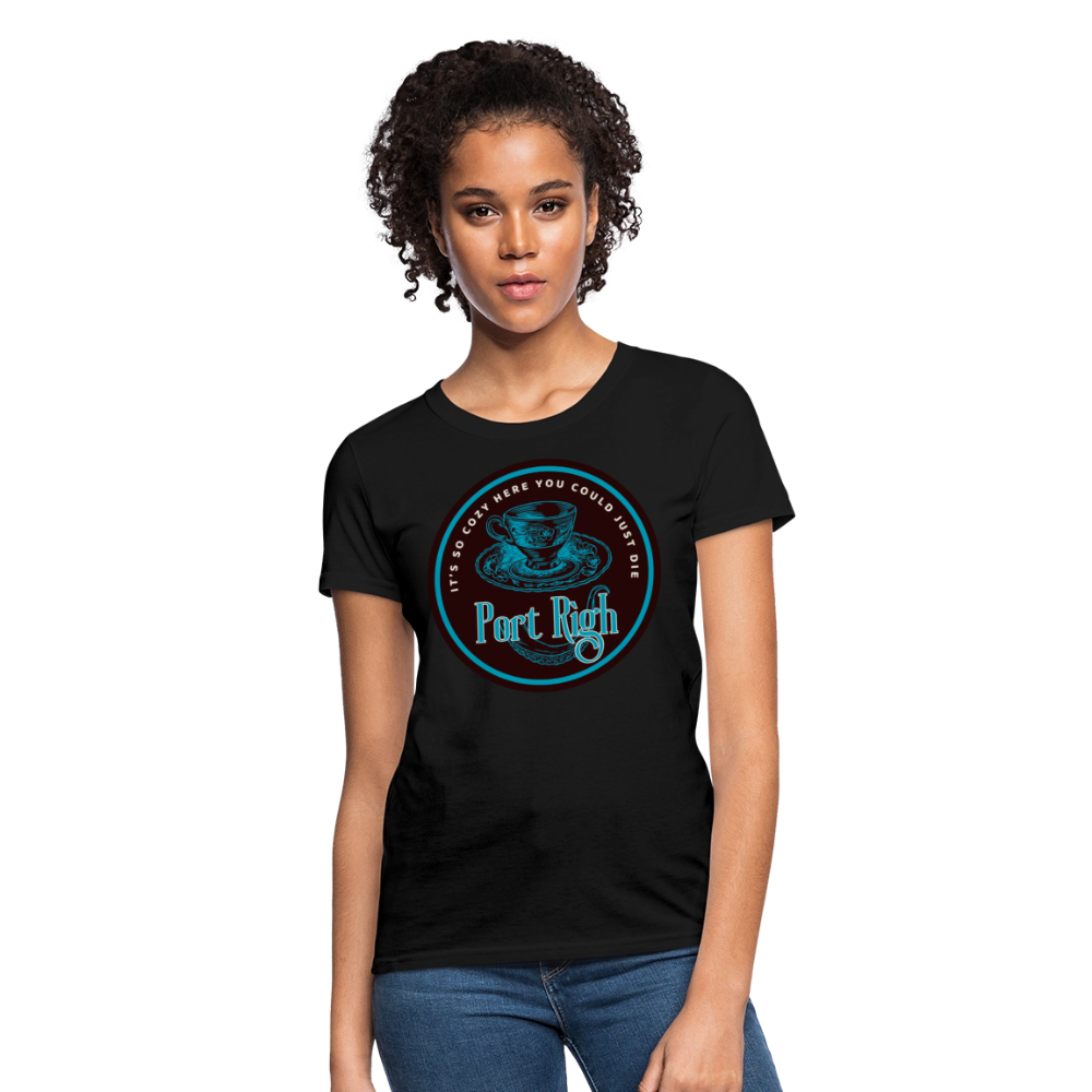 Port Righ Women's T-Shirt - black