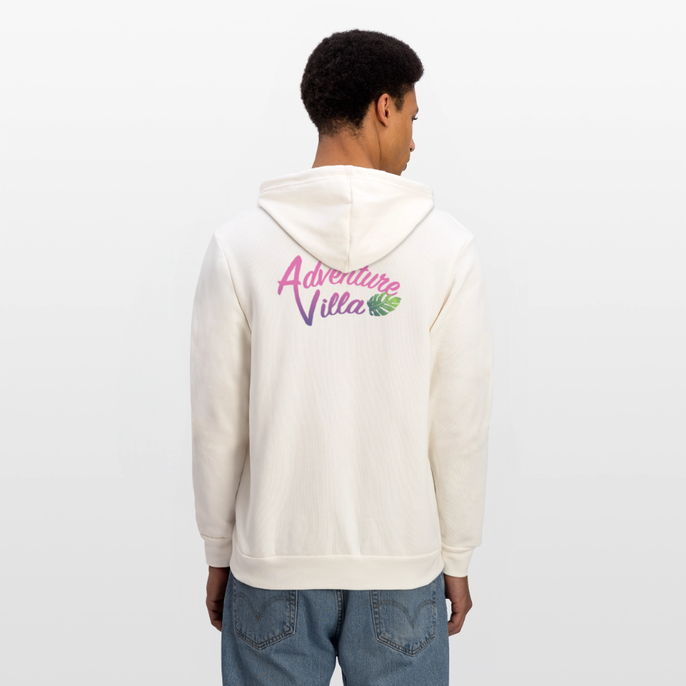 Adventure Villa Classic Zip Hoodie - vintage white