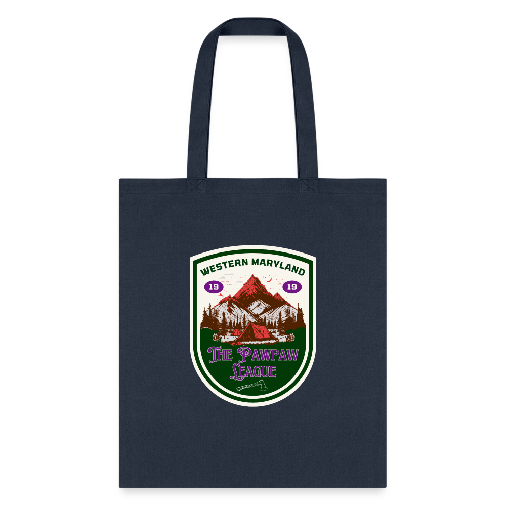 The Pawpaw League Tote Bag - navy