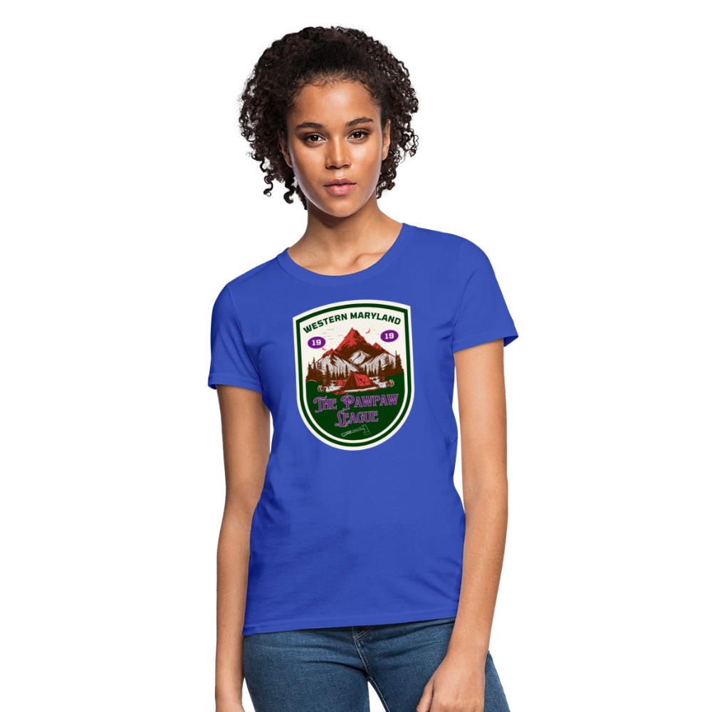 The Pawpaw League Women's T-Shirt - royal blue