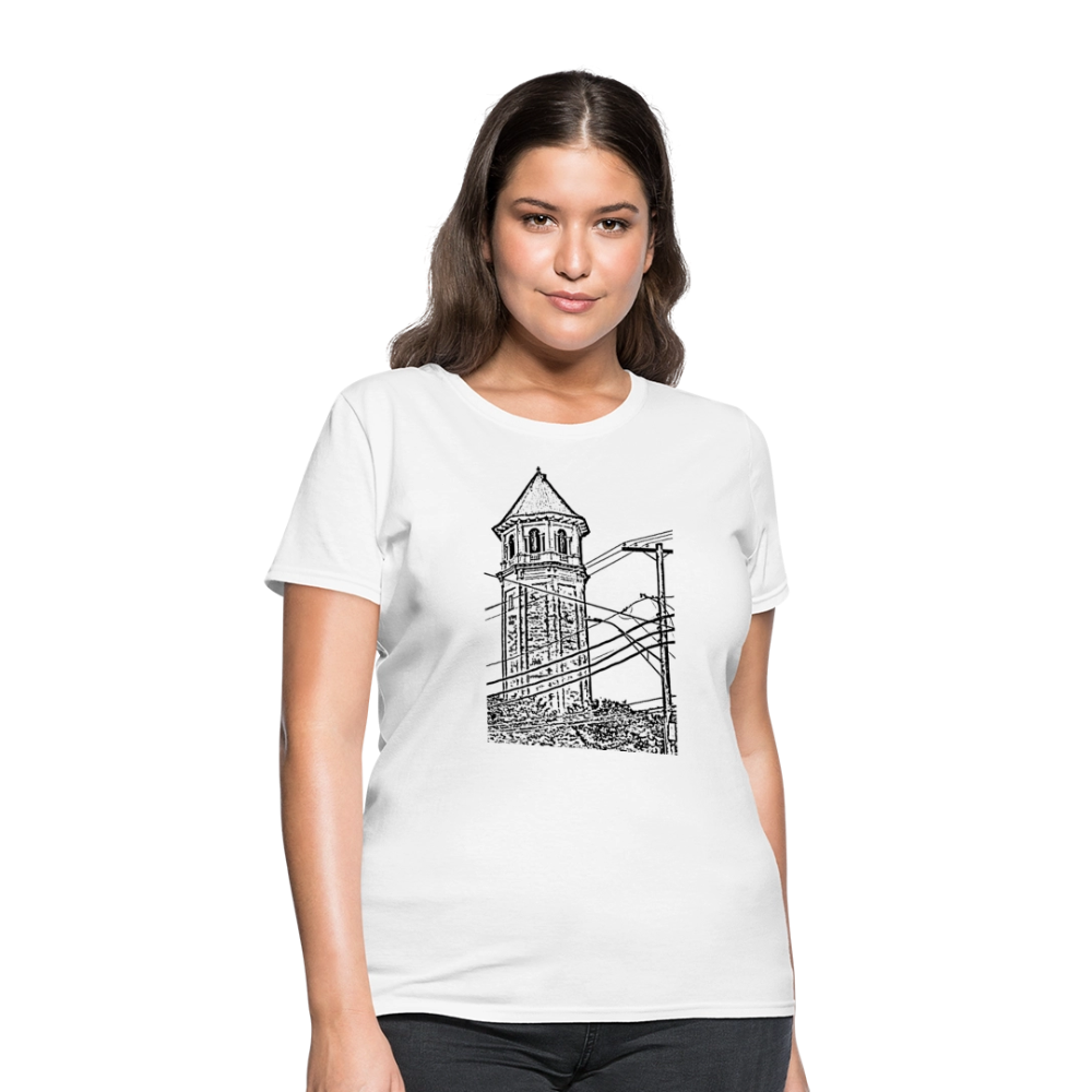 Roland Water Tower Femme cut T-Shirt - white