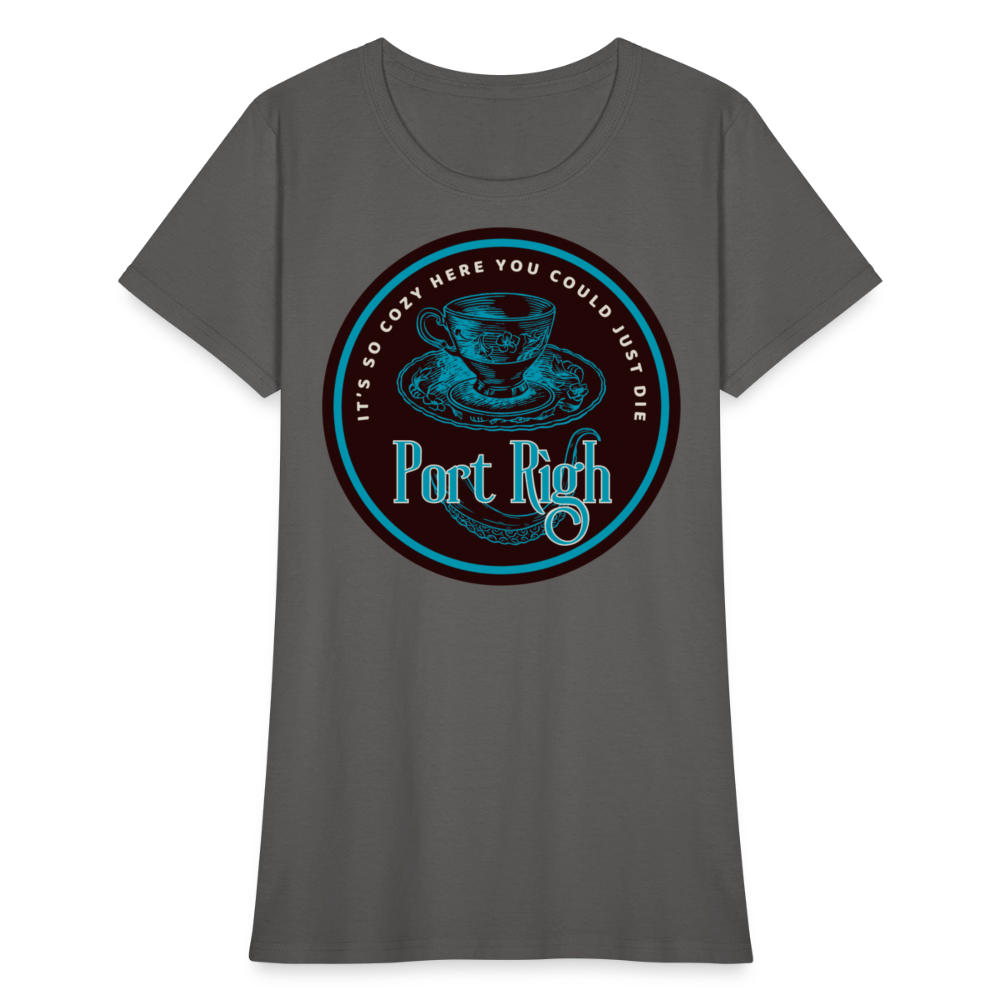 Port Righ Women's T-Shirt - charcoal
