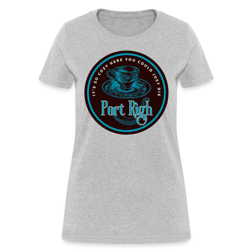 Port Righ Women's T-Shirt - heather gray