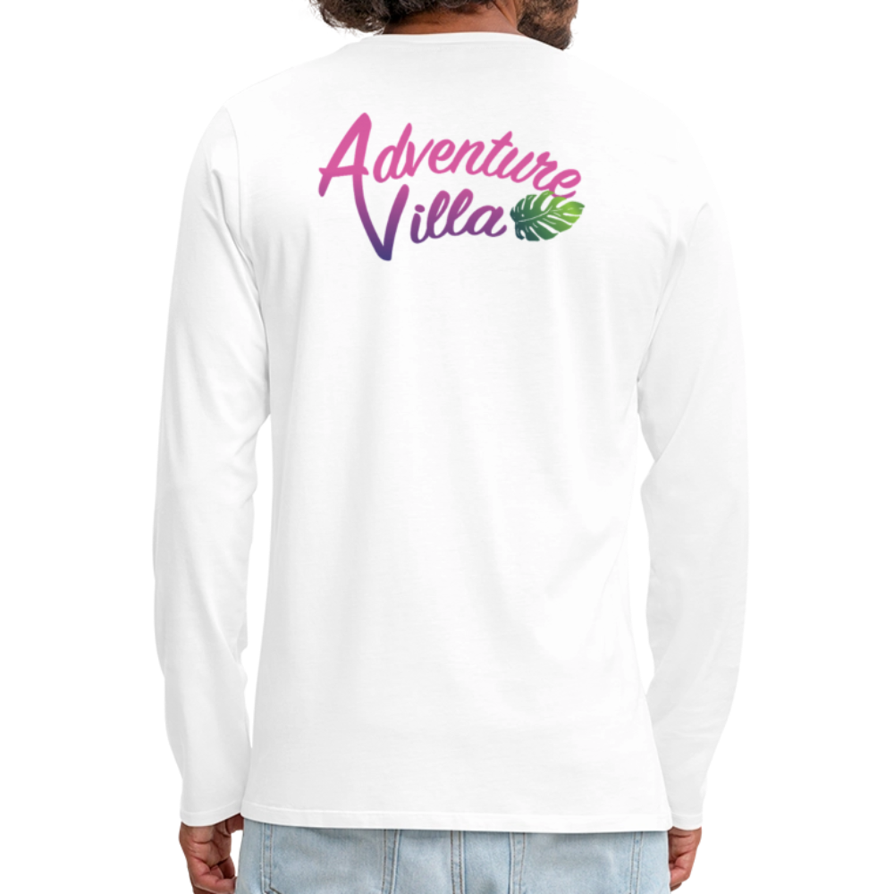 Adventure Villa Classic Long Sleeve T-Shirt - white