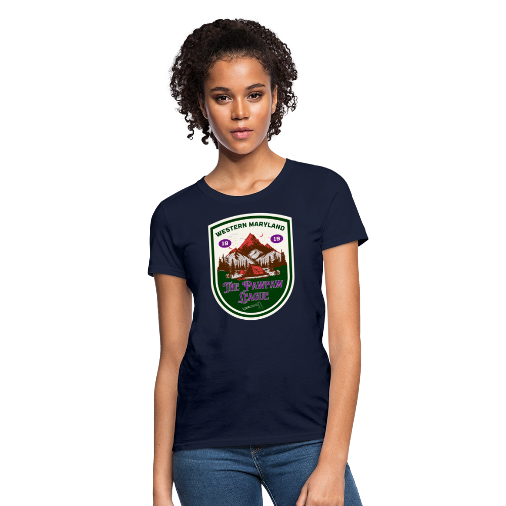 The Pawpaw League Women's T-Shirt - navy