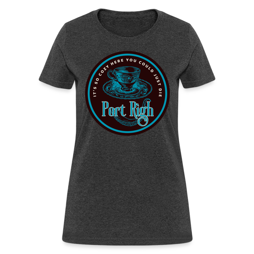 Port Righ Women's T-Shirt - heather black