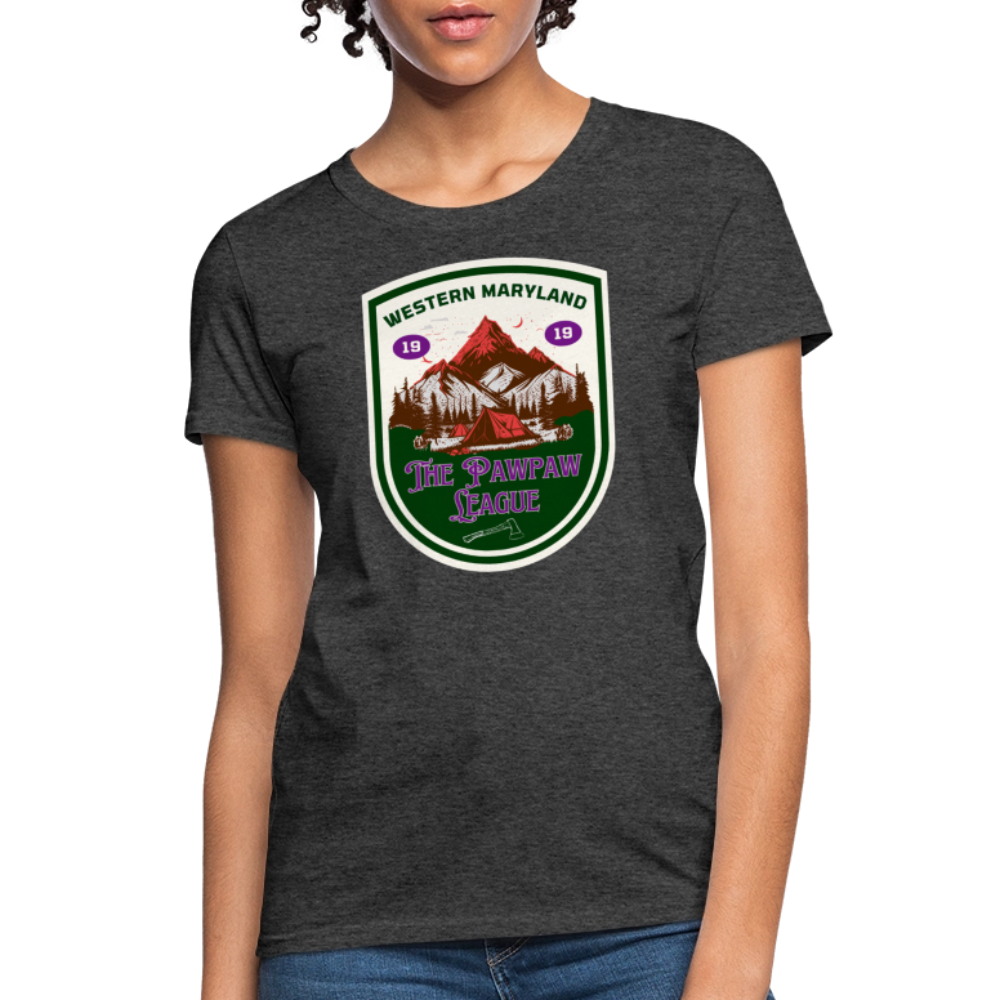 The Pawpaw League Women's T-Shirt - heather black