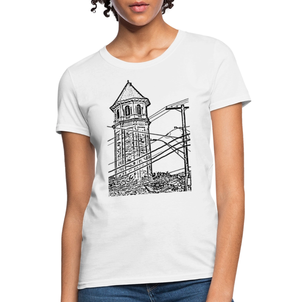 Roland Water Tower Femme cut T-Shirt - white