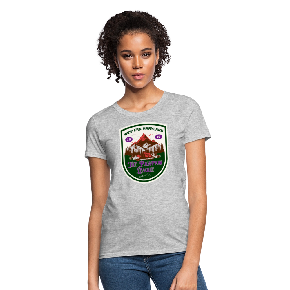 The Pawpaw League Women's T-Shirt - heather gray
