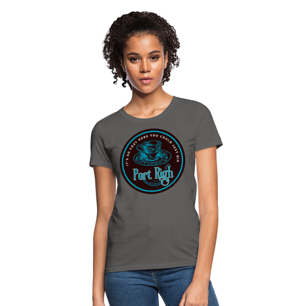 Port Righ Women's T-Shirt - charcoal