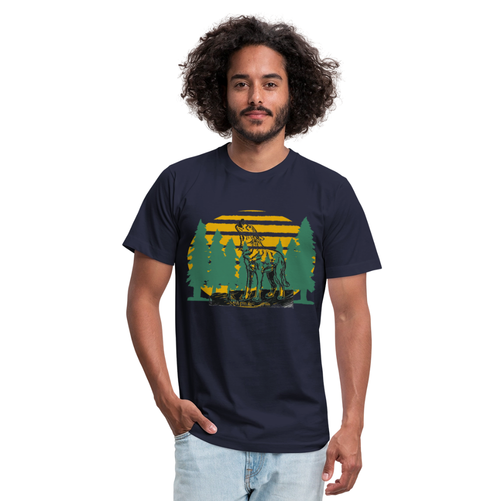 Wolf in the Trees - navy