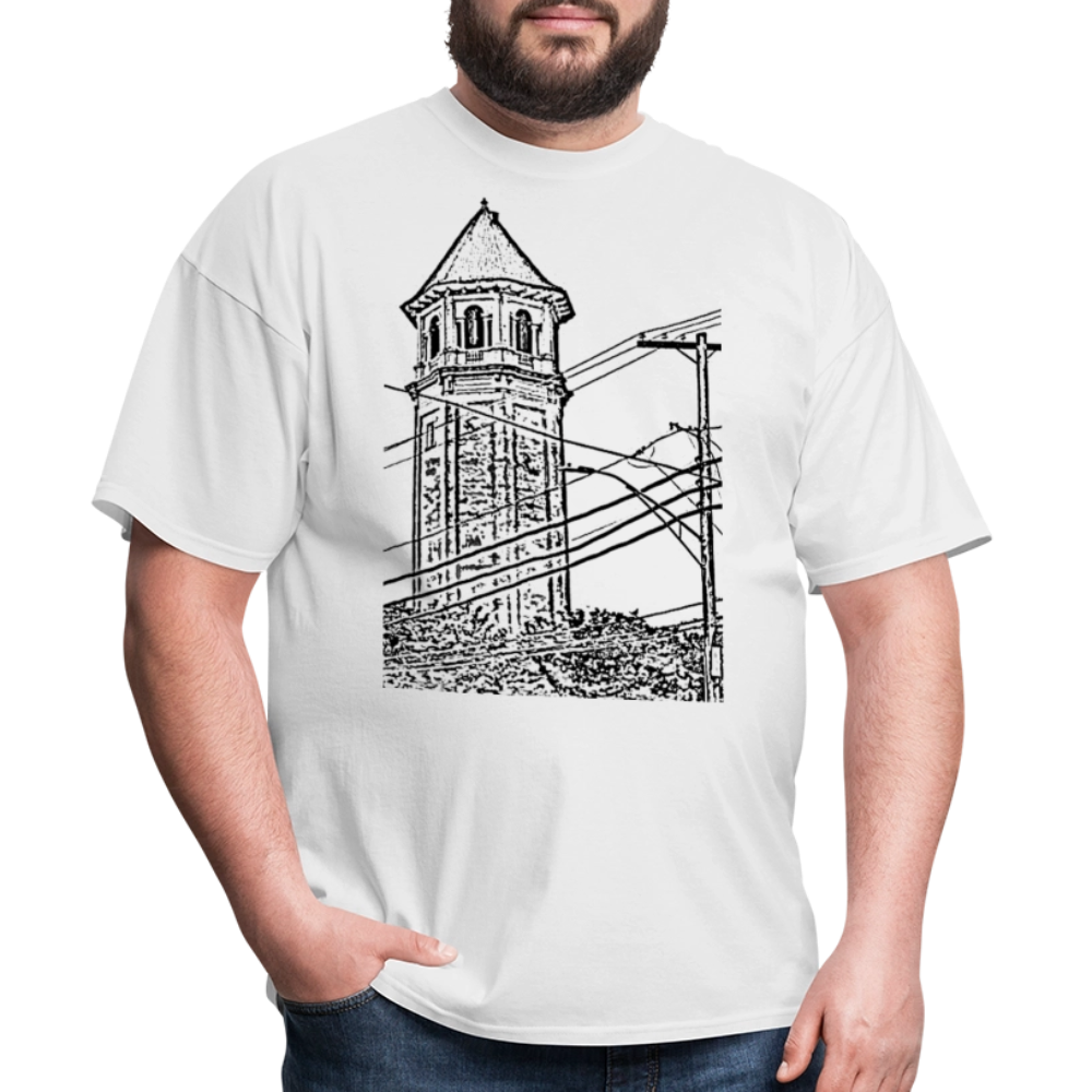 Roland Water Tower Unisex T-Shirt - white