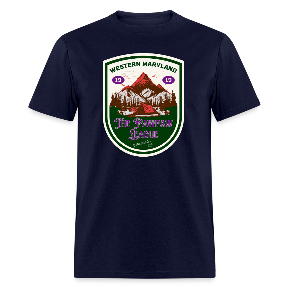 Port Righ logo T-Shirt - navy