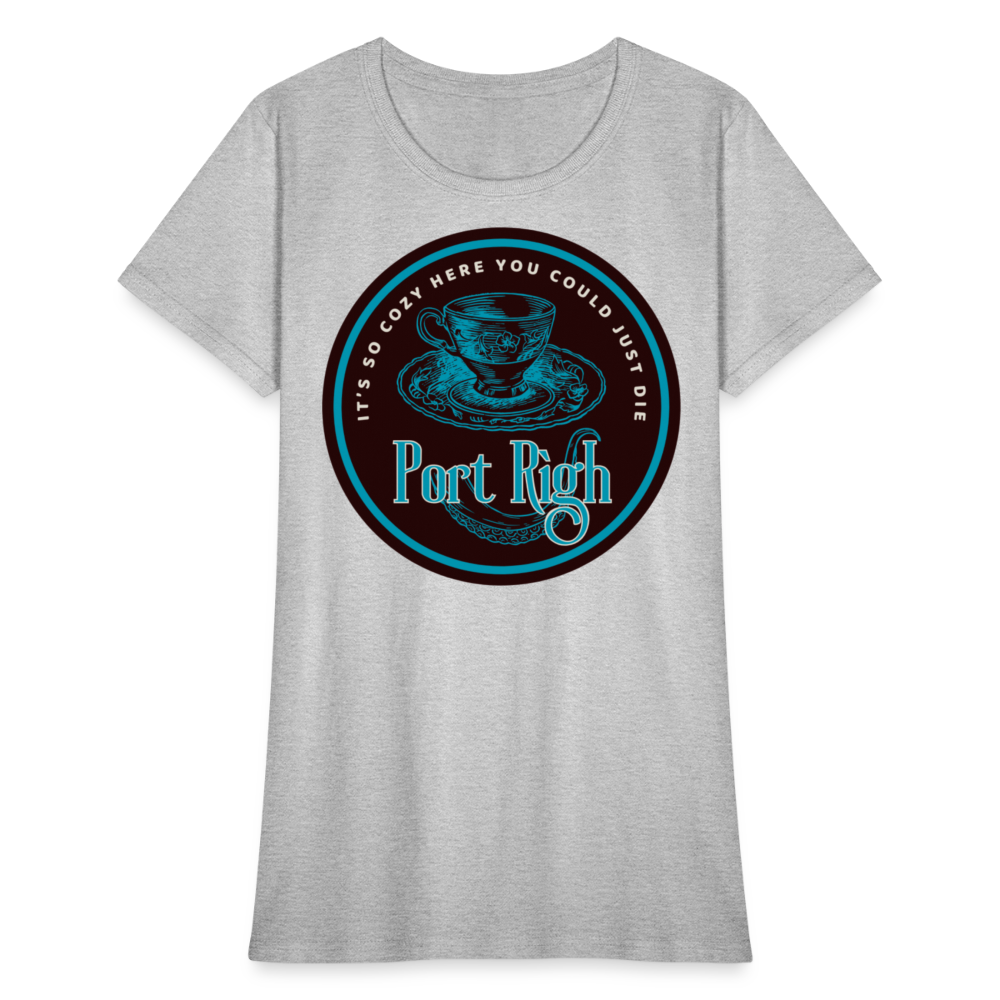 Port Righ Women's T-Shirt - heather gray