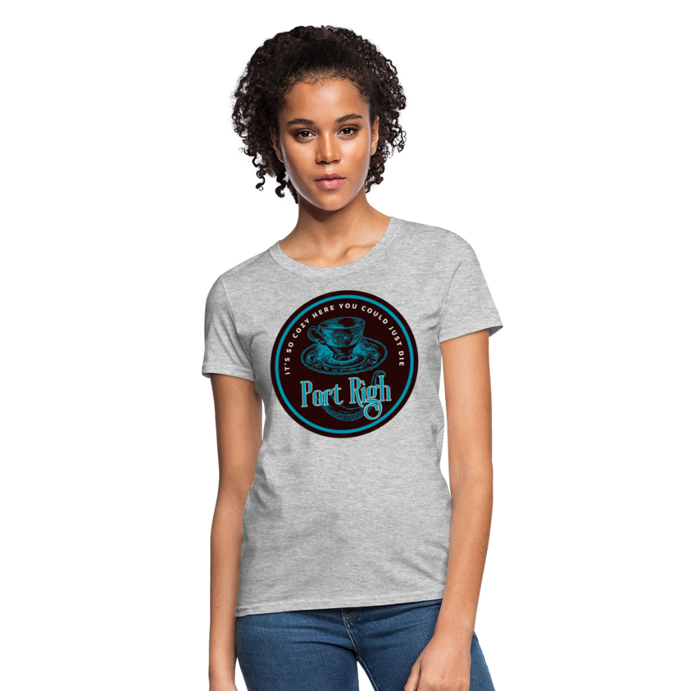 Port Righ Women's T-Shirt - heather gray